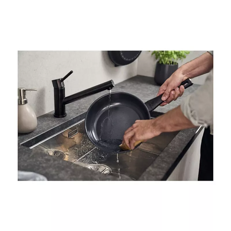 ZWILLING Madura Plus 28 cm Sauté Pan, Black, Forged Aluminium, Duraslide Ultra Non-Stick, Induction Compatible