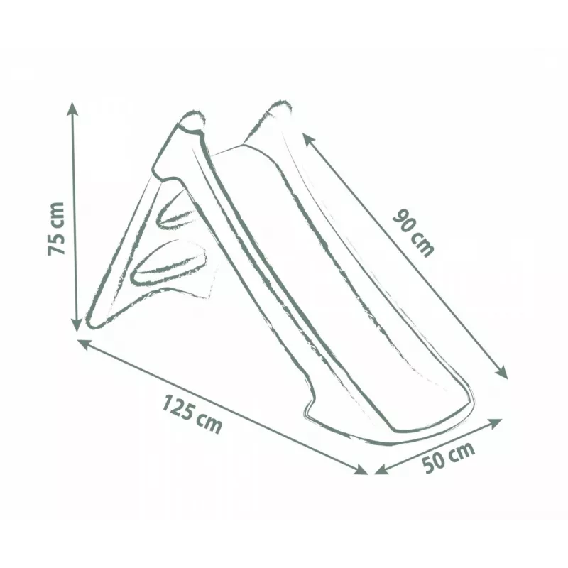 Smoby Life Slide XS Blue 90 cm