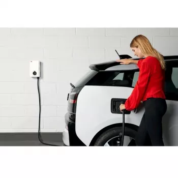 ABB Terra AC W11-G5-R-V2-0 Charging Station: Terra AC Wallbox 11 kW, Type 2, 5 m Cable, 3-Phase/16 A, with RFID, Version 2