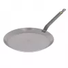 De Buyer 5615.24 Crepe Pan, Stainless Steel, Silver, 24 x 20.1 x 10.9 cm