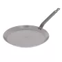 De Buyer 5615.24 Crepe Pan, Stainless Steel, Silver, 24 x 20.1 x 10.9 cm