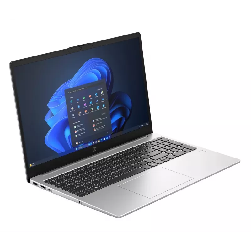 HP 250R G10 Core 5 120U 15.6 inch FHD 250nits AG 16GB DDR5 5200 SSD512 Iris Xe Cam1080p 41Wh W11Pro Turbo Silver 3Y OnSite