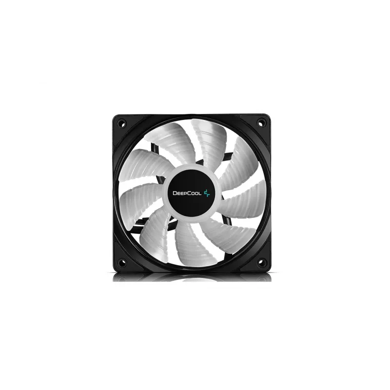 DeepCool RF120 3-in-1 RGB PWM 120mm Case Fan (Black, 3-Pack)
