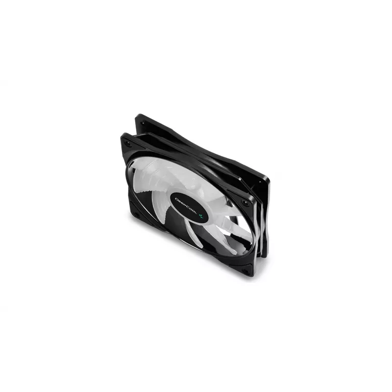 DeepCool RF120 3-in-1 RGB PWM 120mm Case Fan (Black, 3-Pack)