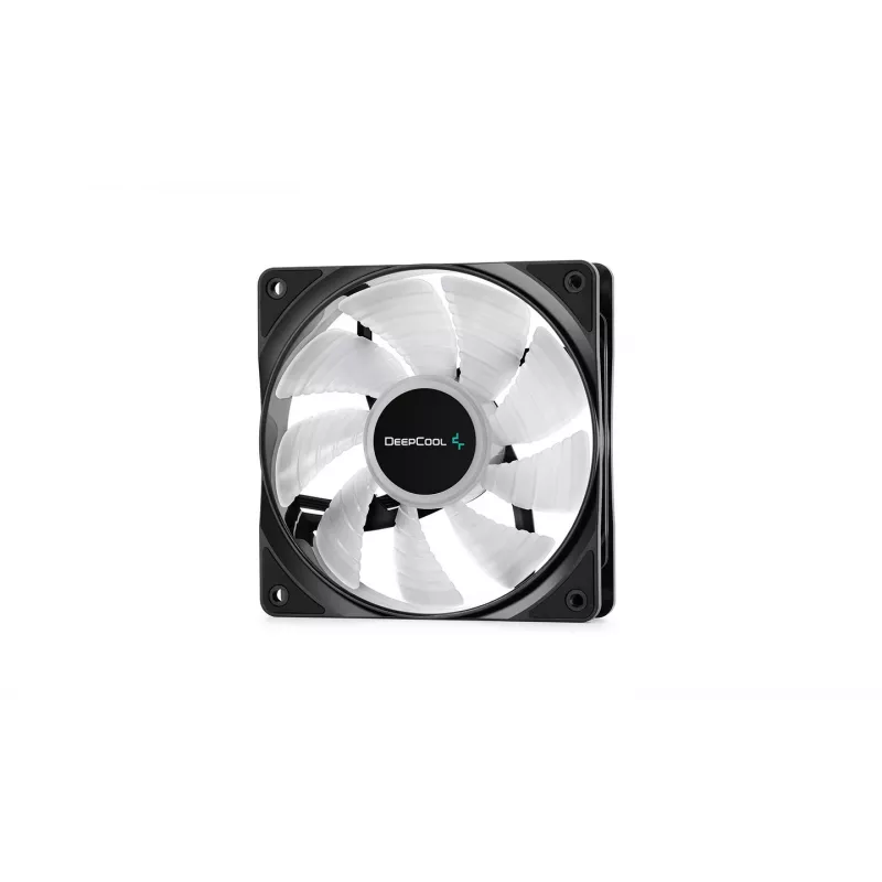 DeepCool RF120 3-in-1 RGB PWM 120mm Case Fan (Black, 3-Pack)