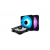 DeepCool RF120 3-in-1 RGB PWM 120mm Case Fan (Black, 3-Pack)