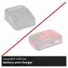 EINHELL Professional Cordless Random Orbital Polisher CP-EP 18/125 Li BL-Solo, 18V, 125mm, Red/Black, Bare Tool