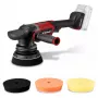 EINHELL Professional Cordless Random Orbital Polisher CP-EP 18/125 Li BL-Solo, 18V, 125mm, Red/Black, Bare Tool