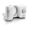SMAPP 393.5 Electric Food Slicer, Foldable, 150W, Stainless Steel Blade, White