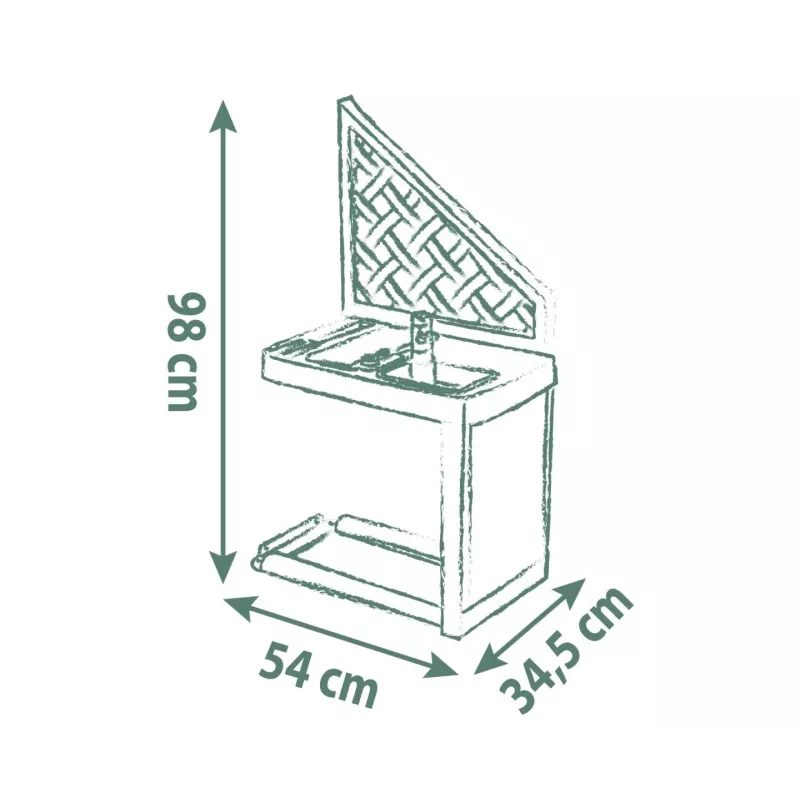 Smoby Life Summer Kitchen Grill with Accessories