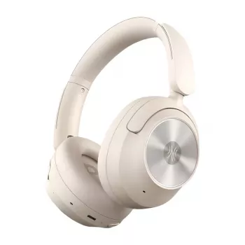 OneOdio A6 Wireless Headphones (White) - Over-Ear with Bluetooth 5.0, 40h Battery, Foldable