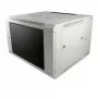 ALLNET 19 inch Wall-Mounted Enclosure 15U 1-Piece Depth 450mm Light Grey Flat Pack SMA Series