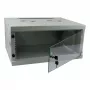 ALLNET 19 inch Wall-Mounted Housing 12U W541/D445mm 1-Piece Light Grey SMQ Series
