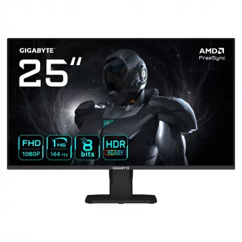 GIGABYTE GS25F14 24.5 inch Full HD 165Hz Gaming Monitor - SS IPS, 1ms, FreeSync Premium, HDR Ready