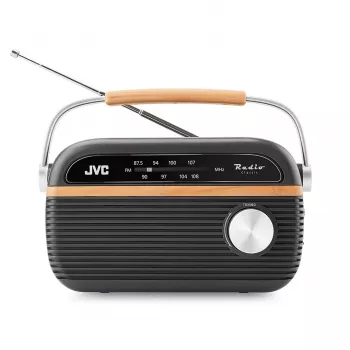 JVC RA-E215G Portable Radio FM/AM Analog Grey