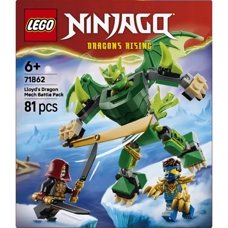 LEGO Ninjago 71862 Lloyd's Dragon Mech Battle Pack Building Blocks