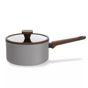 Maestro MR-1211-18S Saucepan with Lid 18cm 1.9L Stainless Steel Grey