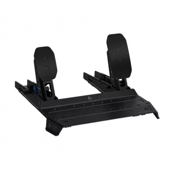 Logitech G RS Racing Pedals - 3-Pedal Set with Load Cell Brake - Black - for PC