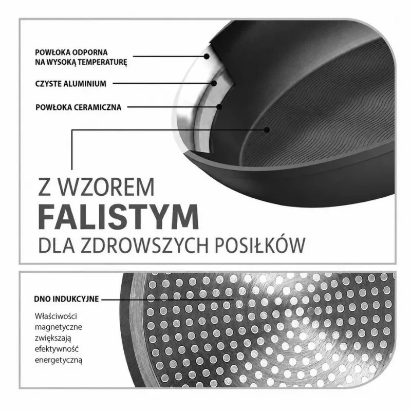 Maestro Wave 20 cm Non-Stick Frying Pan MR-1212-20