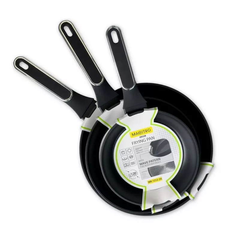 Maestro Wave 20 cm Non-Stick Frying Pan MR-1212-20