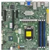 Supermicro X12SCZ-TLN4F Micro ATX Motherboard, LGA1200, Intel W480E, 2x10GbE, 2xGbE, IPMI