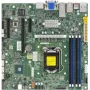 Supermicro X12SCZ-TLN4F Micro ATX Motherboard, LGA1200, Intel W480E, 2x10GbE, 2xGbE, IPMI