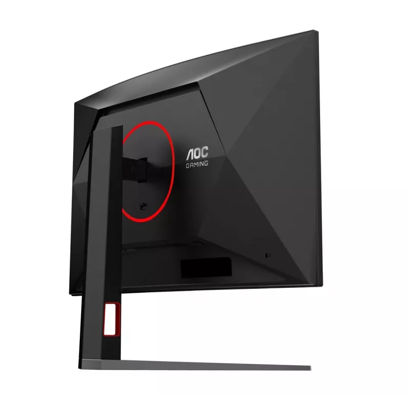 AOC C32G4Z 31.5 inch Curved Gaming Monitor, Full HD, 240Hz, 1ms, VA, FreeSync Premium, Black/Red