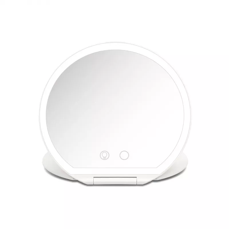 Girmi BE03 Make-up Mirror with LED Lighting, 1x/5x Magnification, Chrome Finish
