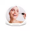 Girmi BE03 Make-up Mirror with LED Lighting, 1x/5x Magnification, Chrome Finish