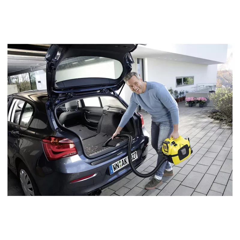 Kärcher WD 1 Compact Battery Set Wet & Dry Vacuum Cleaner, 15L, 1000W