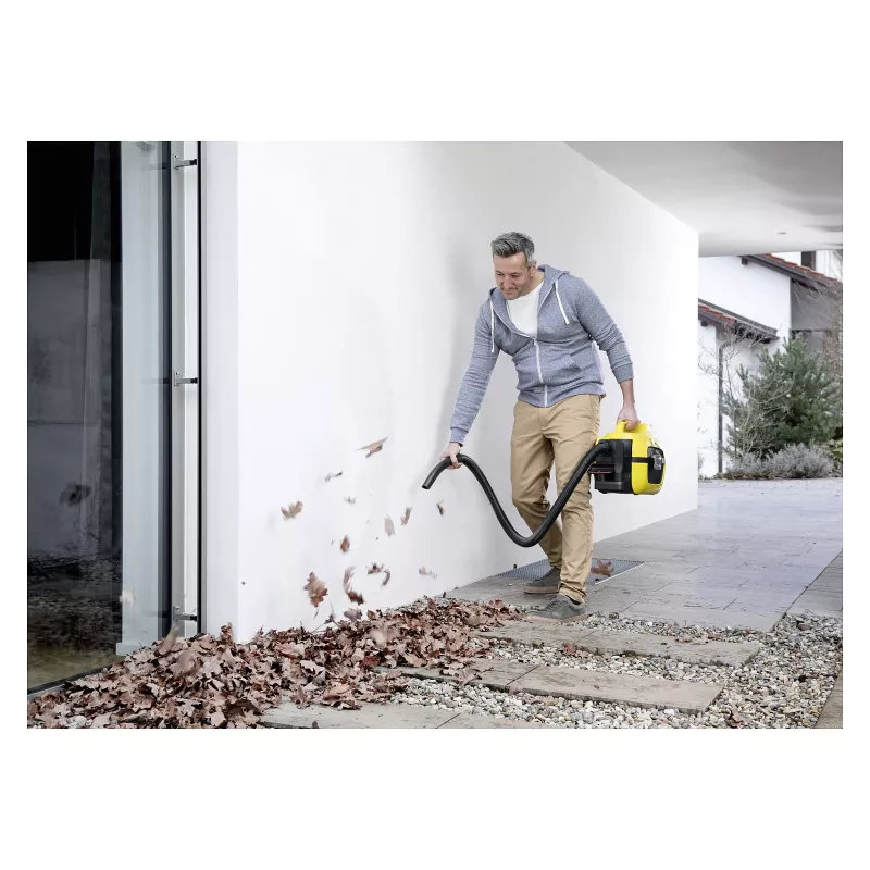 Kärcher WD 1 Compact Battery Set Wet & Dry Vacuum Cleaner, 15L, 1000W