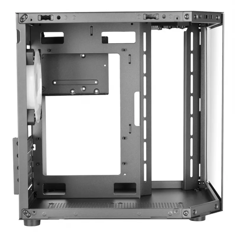 TACENS Mars Gaming MC-3TLITE Mini Tower Black Tempered Glass FRGB Case