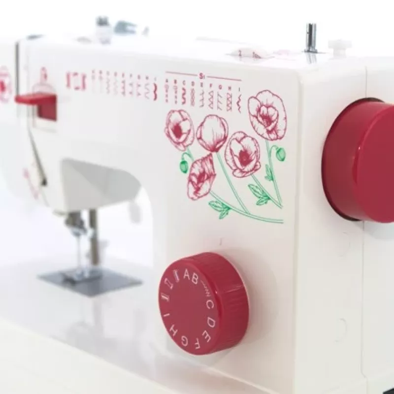 ŁUCZNIK Polonia 2018 Mechanical Sewing Machine - 22 Stitch Patterns, LED Light, Free Arm