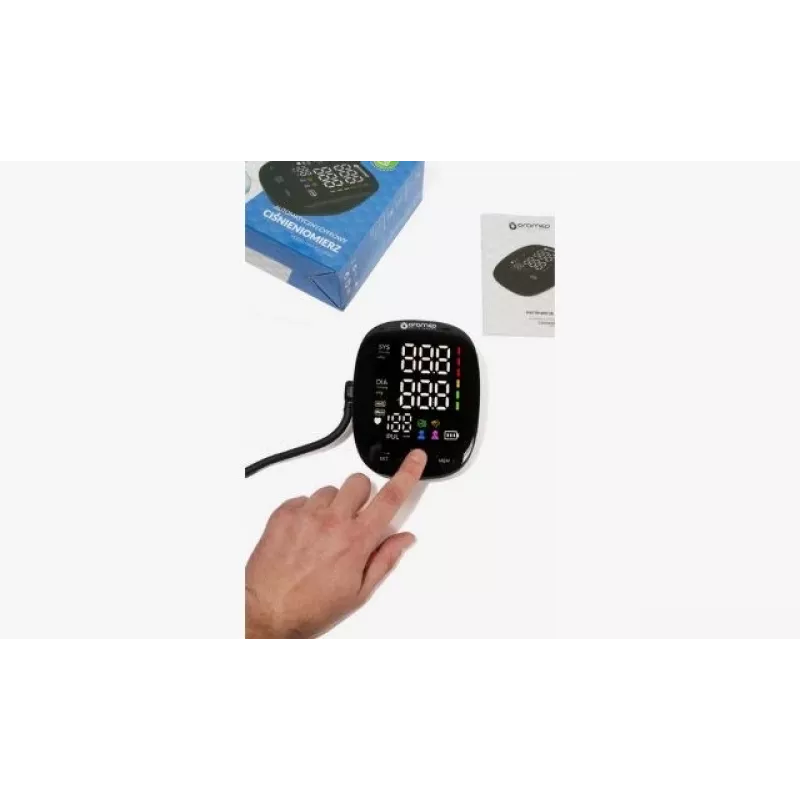 ORO-N12 SMART Upper Arm Blood Pressure Monitor with USB, Voice Function, and Backlit LCD