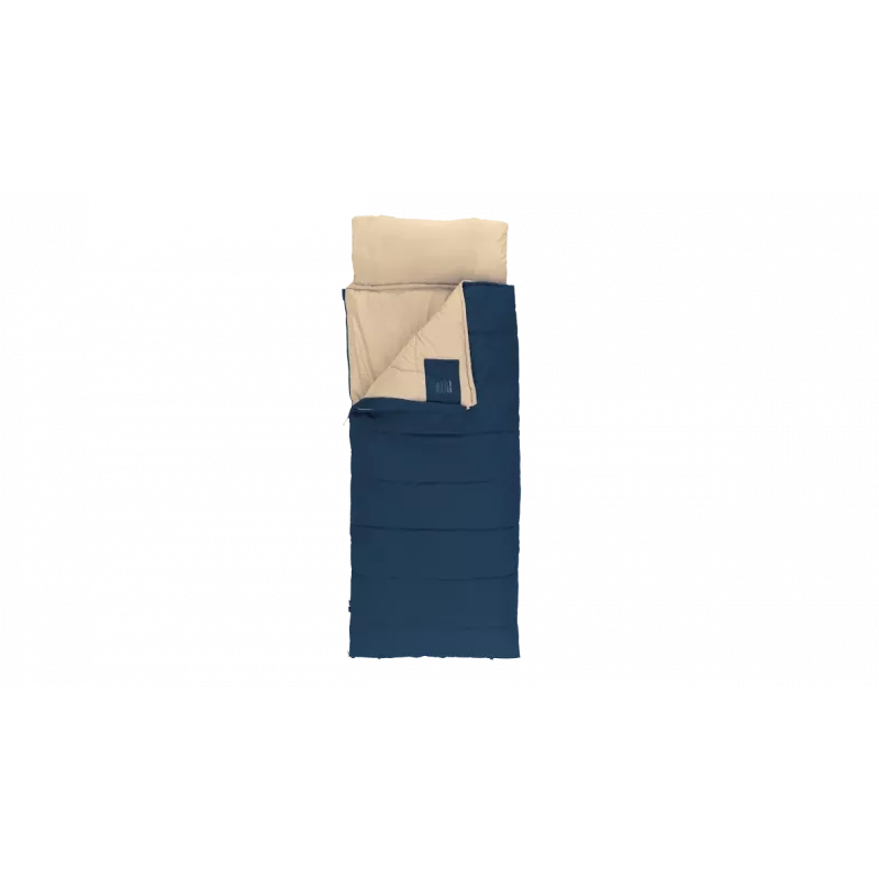 Outwell Contour Lux Deep Blue Sleeping Bag 220x85 cm -19 to 15 °C Right Zipper