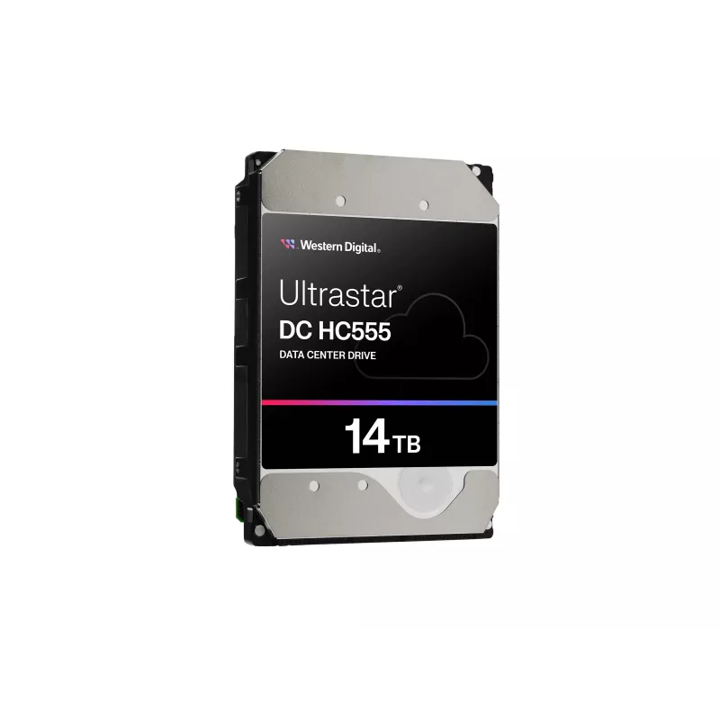 WD Ultrastar DC HC555 14 TB 3.5 inch Internal Hard Drive - SAS 12Gb/s - 7200 RPM - 512 MB Cache - Self-Encrypting Drive (SED)