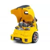 MILLY MALLY Mechanic Workshop Set with Disassembled Engine N-Gine Yellow