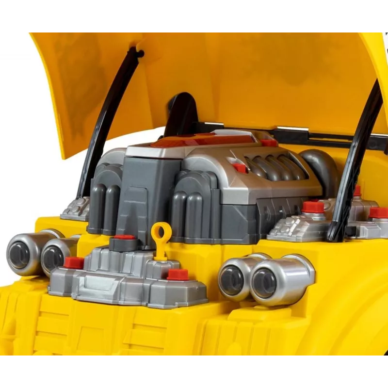 MILLY MALLY Mechanic Workshop Set with Disassembled Engine N-Gine Yellow
