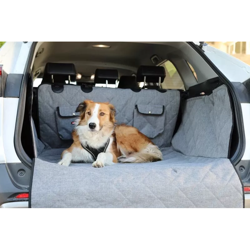 ZOLUX Nomad Car Trunk Protective Cover - Waterproof Polyester, Universal Fit, Black