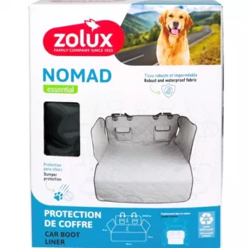 ZOLUX Nomad Car Trunk Protective Cover - Waterproof Polyester, Universal Fit, Black