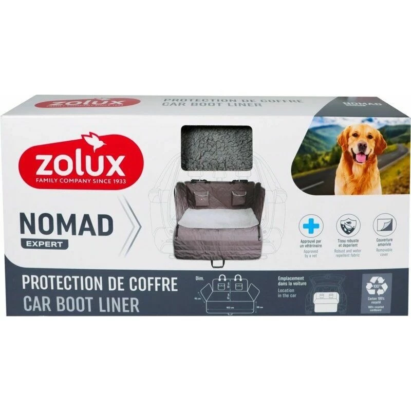 ZOLUX Nomad Car Trunk Protective Cover – Waterproof, Scratch-Resistant, Universal Fit