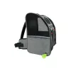 ZOLUX Nomad Pet Carrier Backpack for Dogs and Cats, 32x25x42 cm, Grey/Black