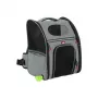 ZOLUX Nomad Pet Carrier Backpack for Dogs and Cats, 32x25x42 cm, Grey/Black