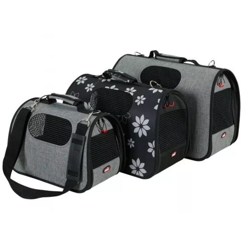 ZOLUX NOMAD L Pet Transport Bag for Dogs and Cats, Grey, 50.5x25x33 cm