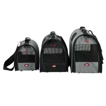 ZOLUX NOMAD L Pet Transport Bag for Dogs and Cats, Grey, 50.5x25x33 cm