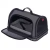 ZOLUX Nomad L Reinforced Pet Carrier Bag for Dogs and Cats, Black, 50x32x29 cm