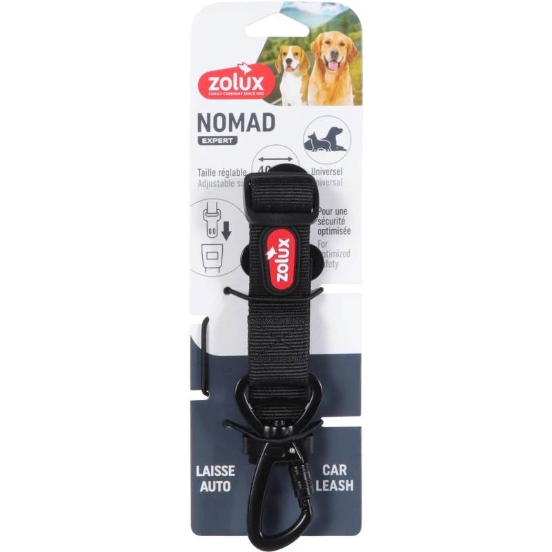 ZOLUX Nomad Expert Dog Car Safety Belt