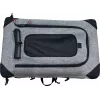 ZOLUX NOMAD L Foldable Fabric Pet Carrier, Large, Grey & Black, 91.4x63.5x63.5 cm
