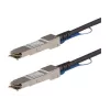 StarTech.com 0.5m QSFP+ Direct Attach Cable - MSA Compliant - 40G QSFP+ Passive Twinax Cable - QSFP to QSFP - Black