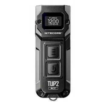 Nitecore TUP2 Keychain Flashlight Black 1200lm USB-C